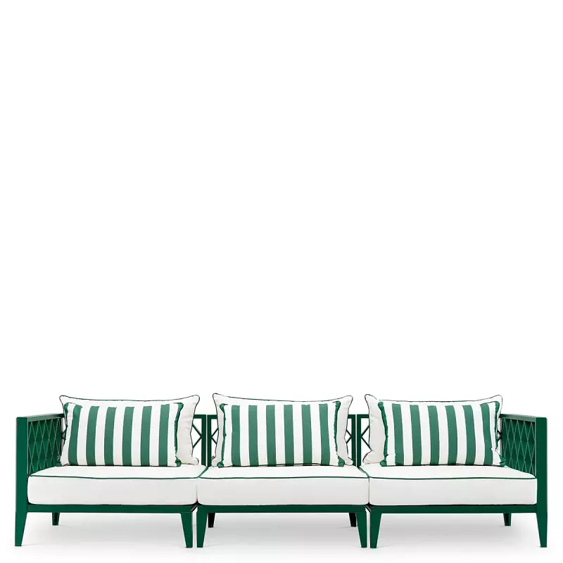 Диван уличный Ocean Club L green blaise off-florent green Eichholtz