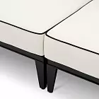 Диван уличный Ocean Club S black sunbrella canvas Eichholtz