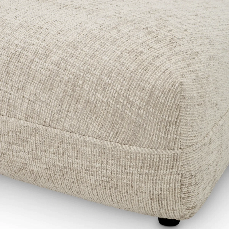Оттоманка для модульного дивана Grand Avenue creststone beige - Ottoman Eichholtz