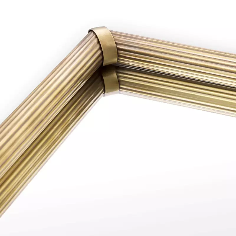 Поднос Lenora vintage brass finish Eichholtz