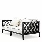 Диван уличный Ocean Club S black sunbrella canvas Eichholtz