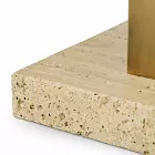 Настольная лампа Destino vintage brass finish incl shade Eichholtz