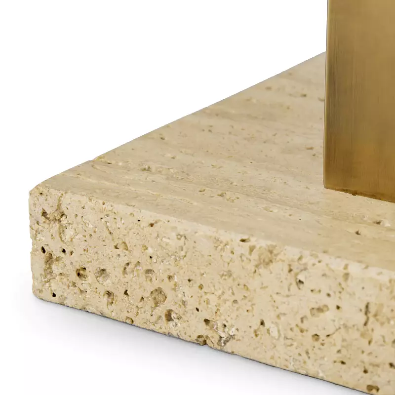 Настольная лампа Destino vintage brass finish incl shade Eichholtz