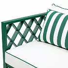Диван уличный Ocean Club S green blaise off-white florent green Eichholtz