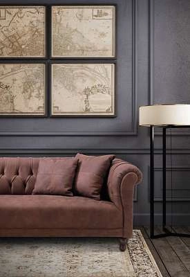 Трёхместный диван YORK Asnaghi Leonardo