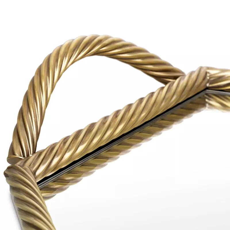 Поднос Salvi Hexagon vintage brass finish Eichholtz