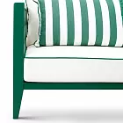 Диван уличный Ocean Club S green blaise off-white florent green Eichholtz