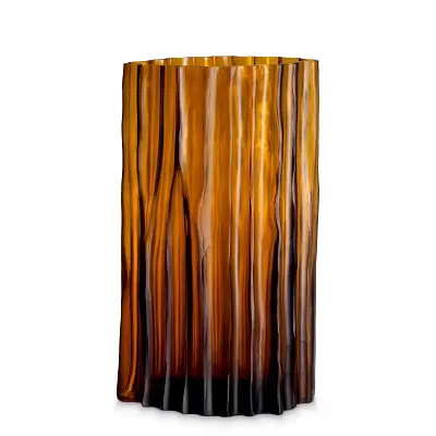 Ваза Vivente S amber glass 119312 Eichholtz