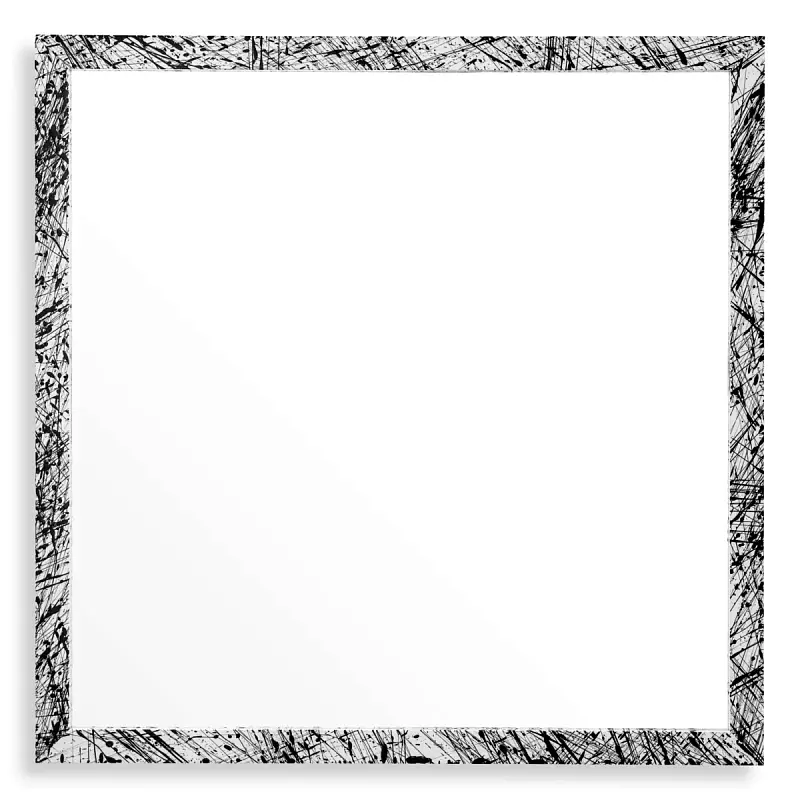 Зеркало Reflection of Eccentricity white finish Eichholtz