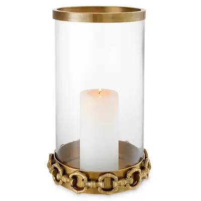 Подставка для свечей Clementine L vintage brass finish Eichholtz