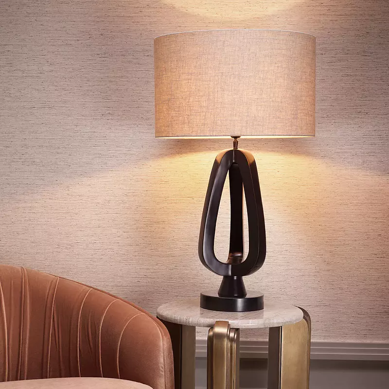 Приставной столик Albion antique brass finish Eichholtz