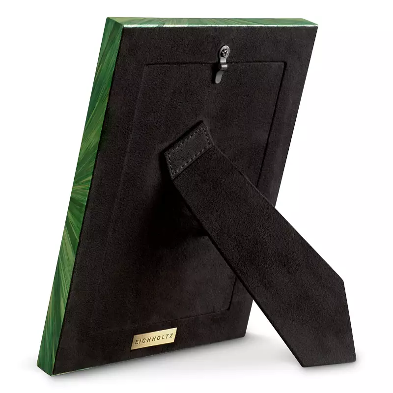 Рамка для фото Harvard S straw marquetry green Eichholtz