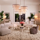 Оттоманка для модульного дивана Grand Avenue creststone beige - Ottoman Eichholtz