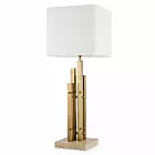 Настольная лампа Destino vintage brass finish incl shade Eichholtz