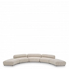 Оттоманка для модульного дивана Grand Avenue creststone beige - Ottoman Eichholtz