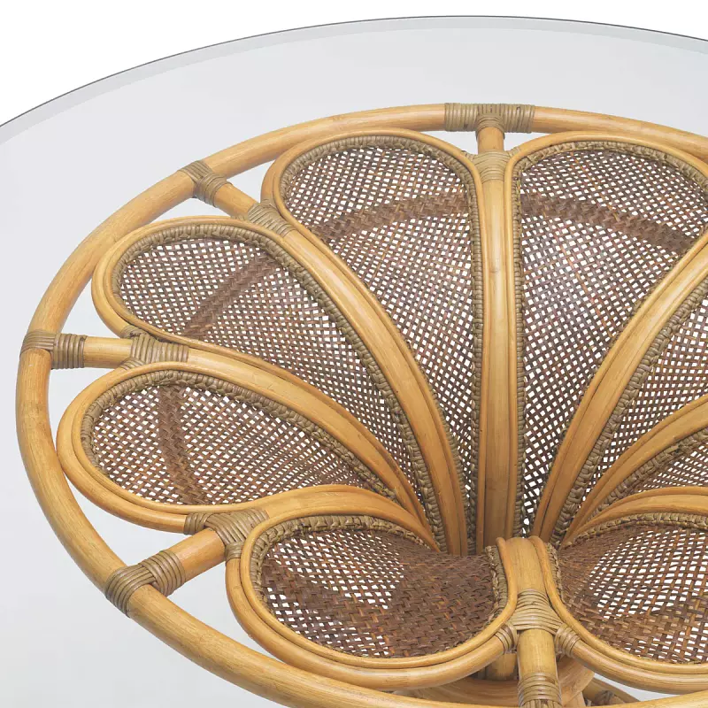 Стол Colony natural rattan Eichholtz