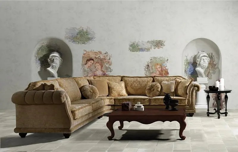 Четырёхместный диван RIVOLI Asnaghi Leonardo