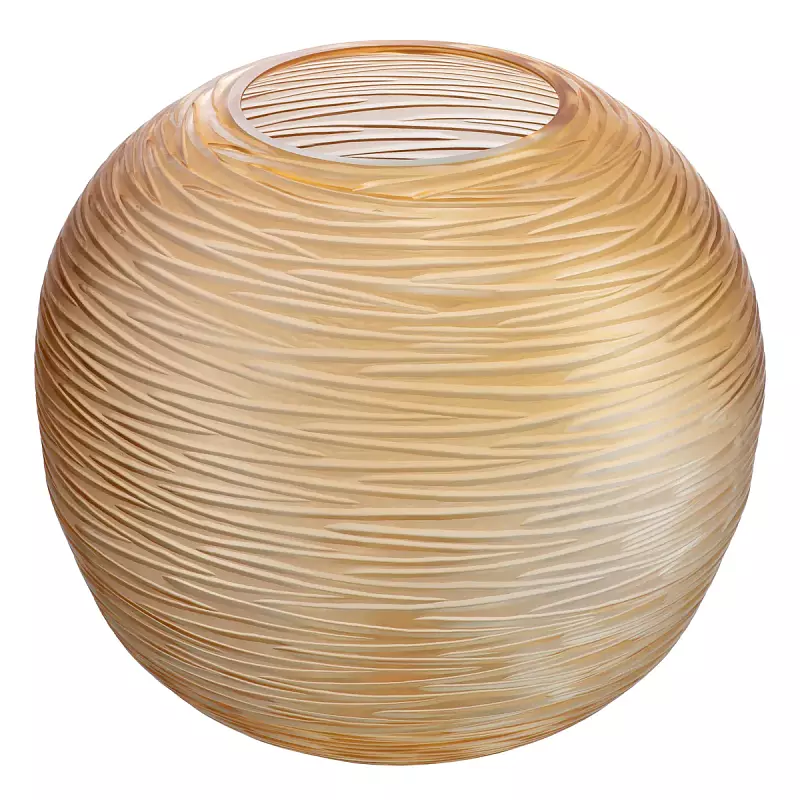 Ваза Alessio S peach glass Eichholtz