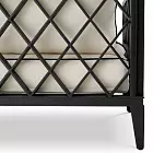 Диван уличный Ocean Club S black sunbrella canvas Eichholtz