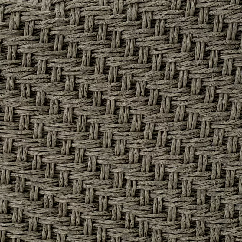 Кресло уличное Bryson faux woven rattan viola sand Eichholtz