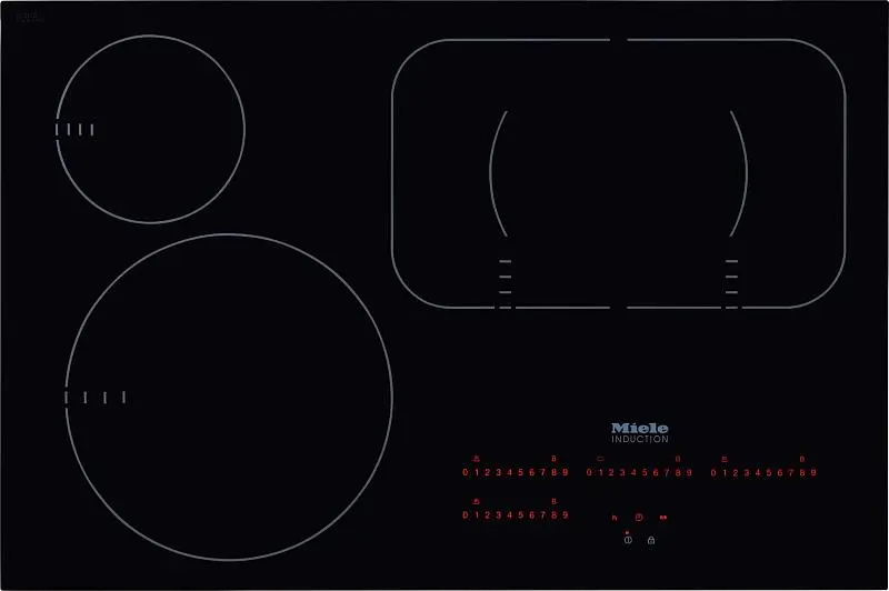 Встраиваемая стеклокерамическая варочная панель артикул SE464TB Smeg
