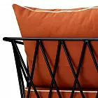 Кресло уличное Clifton blaise orange Eichholtz