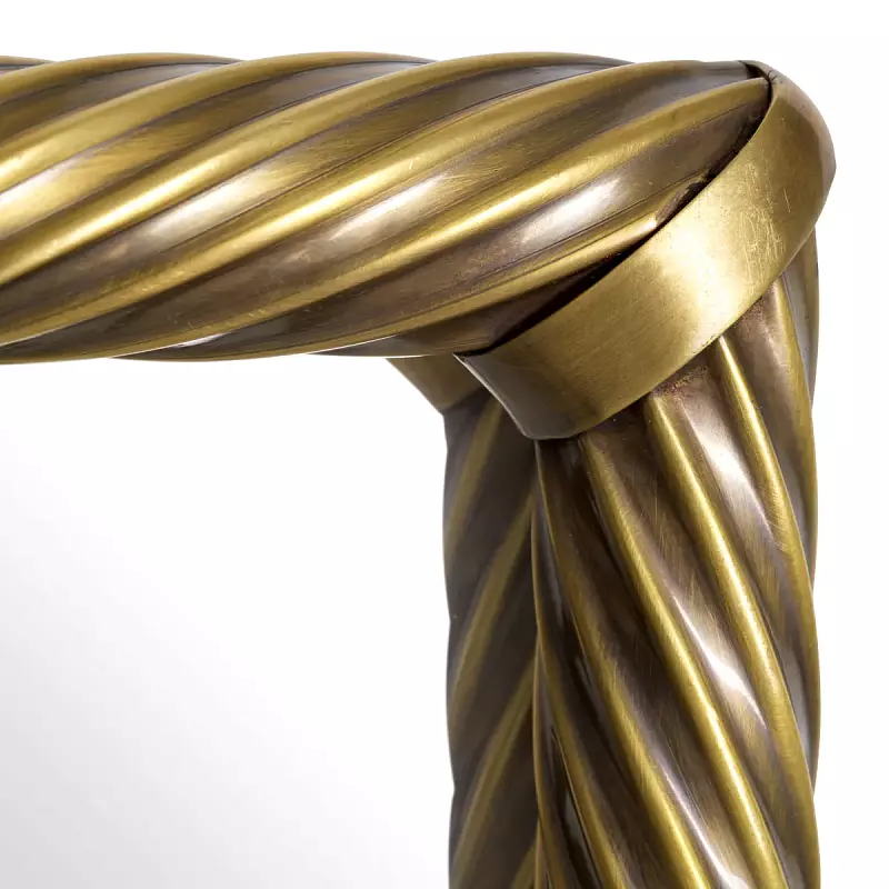 Зеркало Salvi rectangular vintage brass finish 119432 Eichholtz