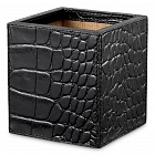 Письменный набор Scaleo croco embossed black leather set of 3 118606 Eichholtz